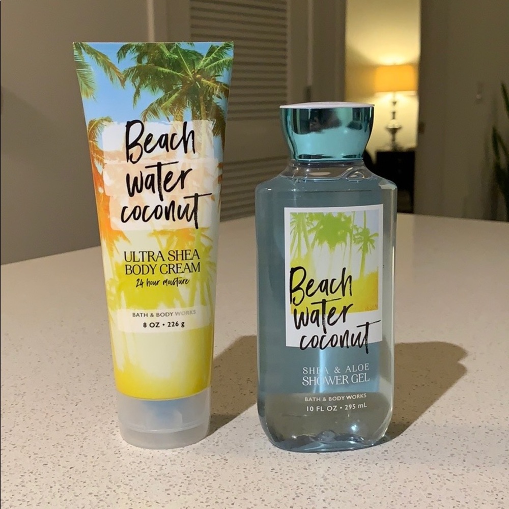 Beach Water Coconut Bath & Body Works Collection